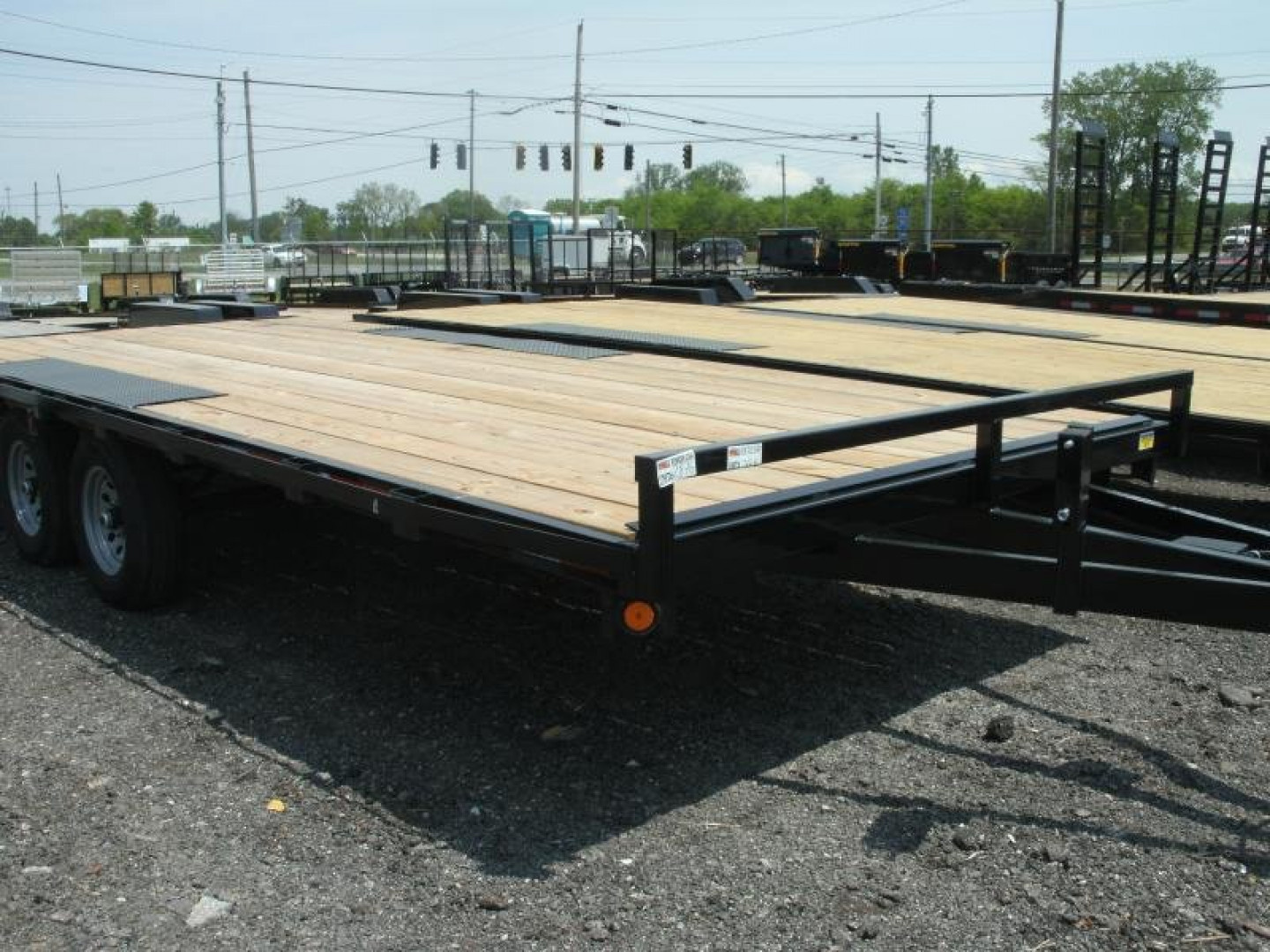 New 2026 Quality Steel and Aluminum 101 X 18 Deckover - 10K Deckover Trailer