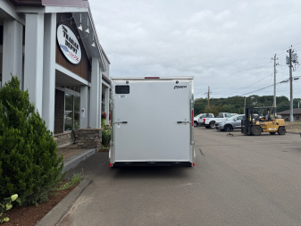 New Pace American 7' x 16' + V-Nose Enclosed Cargo Trailer with Ramp Door 7K