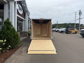 New Pace American 7' x 16' + V-Nose Enclosed Cargo Trailer with Ramp Door 7K
