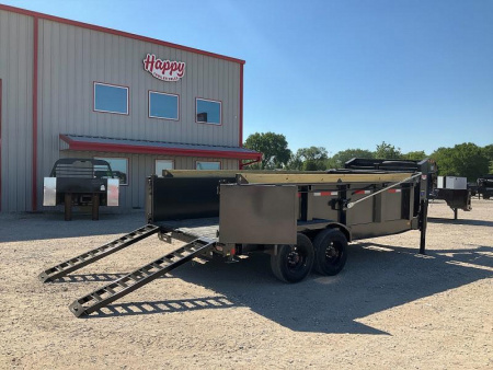 New 2026 Diamond C 82"x16' GN HD Low Profile Telescopic Dump w/ 32" Sides - LPT-GN210 Pacesetter Edition