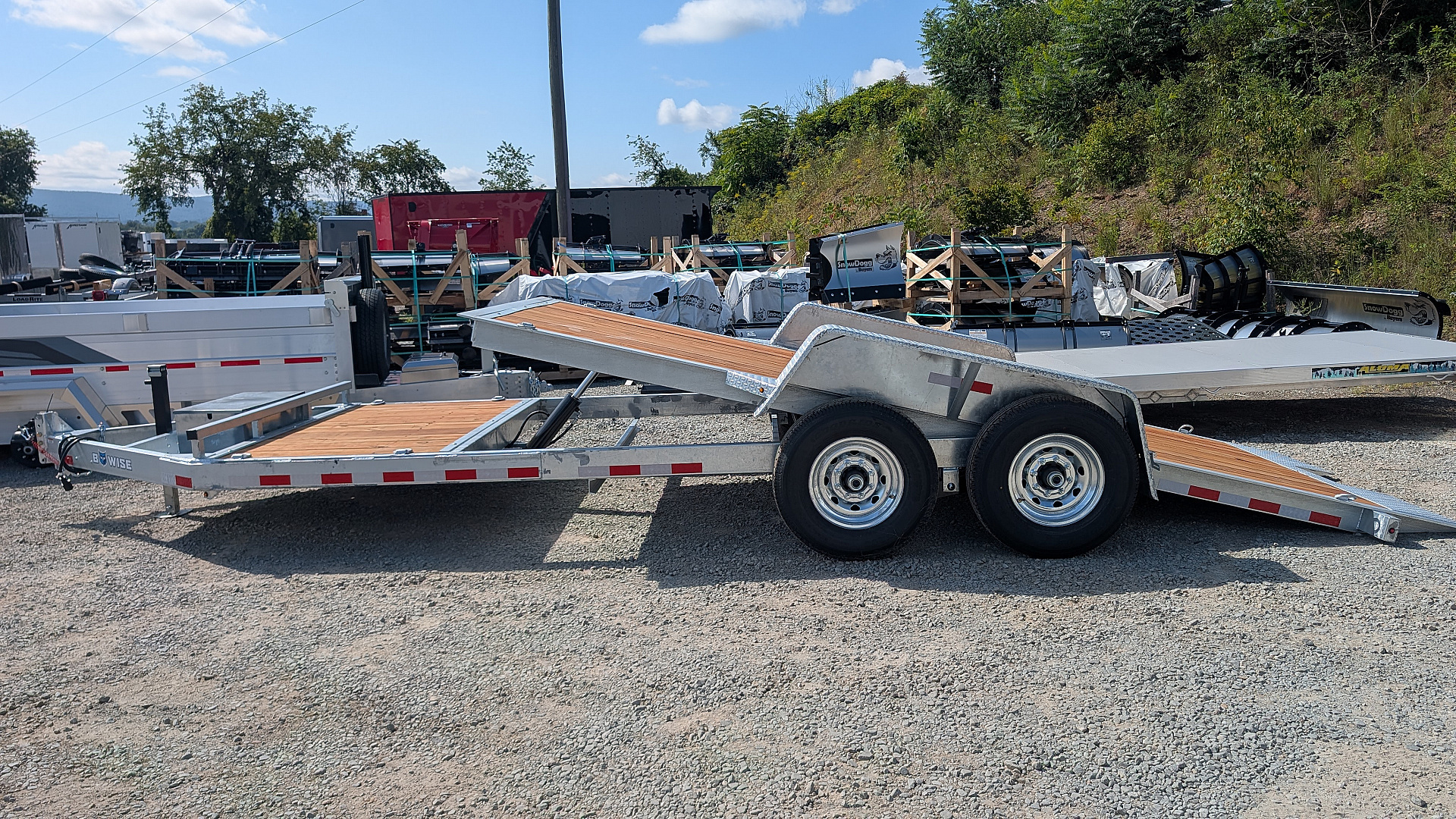 New 2026 BWise 20' HD (4+16) Lo Pro GALVANIZED Power Split Tilt