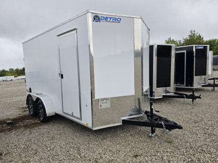 New 2025 Cargo Express EX DLX 7' x 14' 7K Ramp Door Enclosed Cargo Trailer