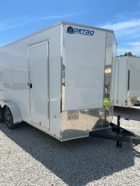 New 2025 Cargo Express EX DLX 7' x 14' 7K Ramp Door Enclosed Cargo Trailer