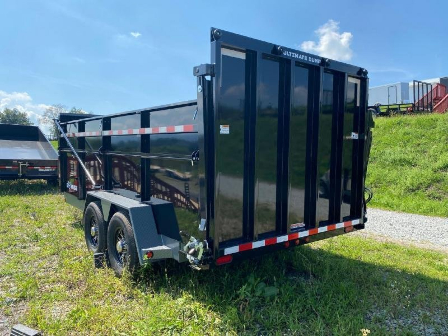 New 2026 BWise 6'10" x 14 HD Ultimate Dump Trailer w/ Hydraulic Gate (PRICE DROP!!!)