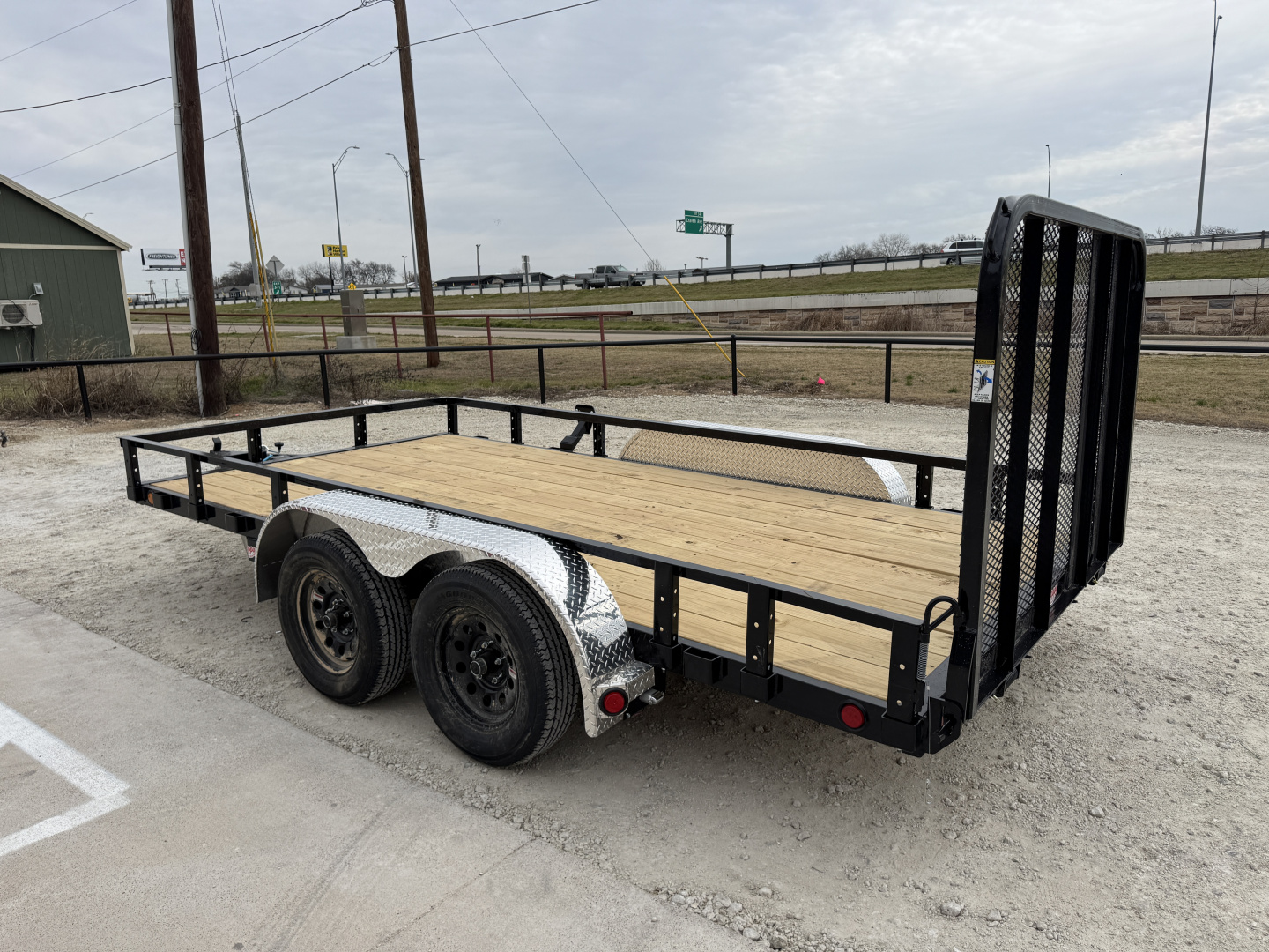 New 2026 PJ 83"x14' Tandem Axle Utility Trailer - UL