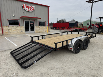 New 2026 PJ 83"x14' Tandem Axle Utility Trailer - UL