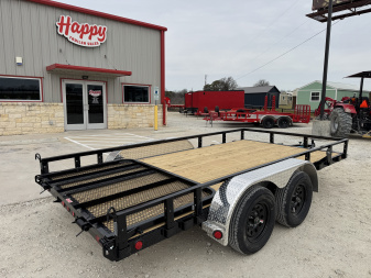 New 2026 PJ 83"x14' Tandem Axle Utility Trailer - UL