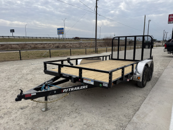 New 2026 PJ 83"x14' Tandem Axle Utility Trailer - UL