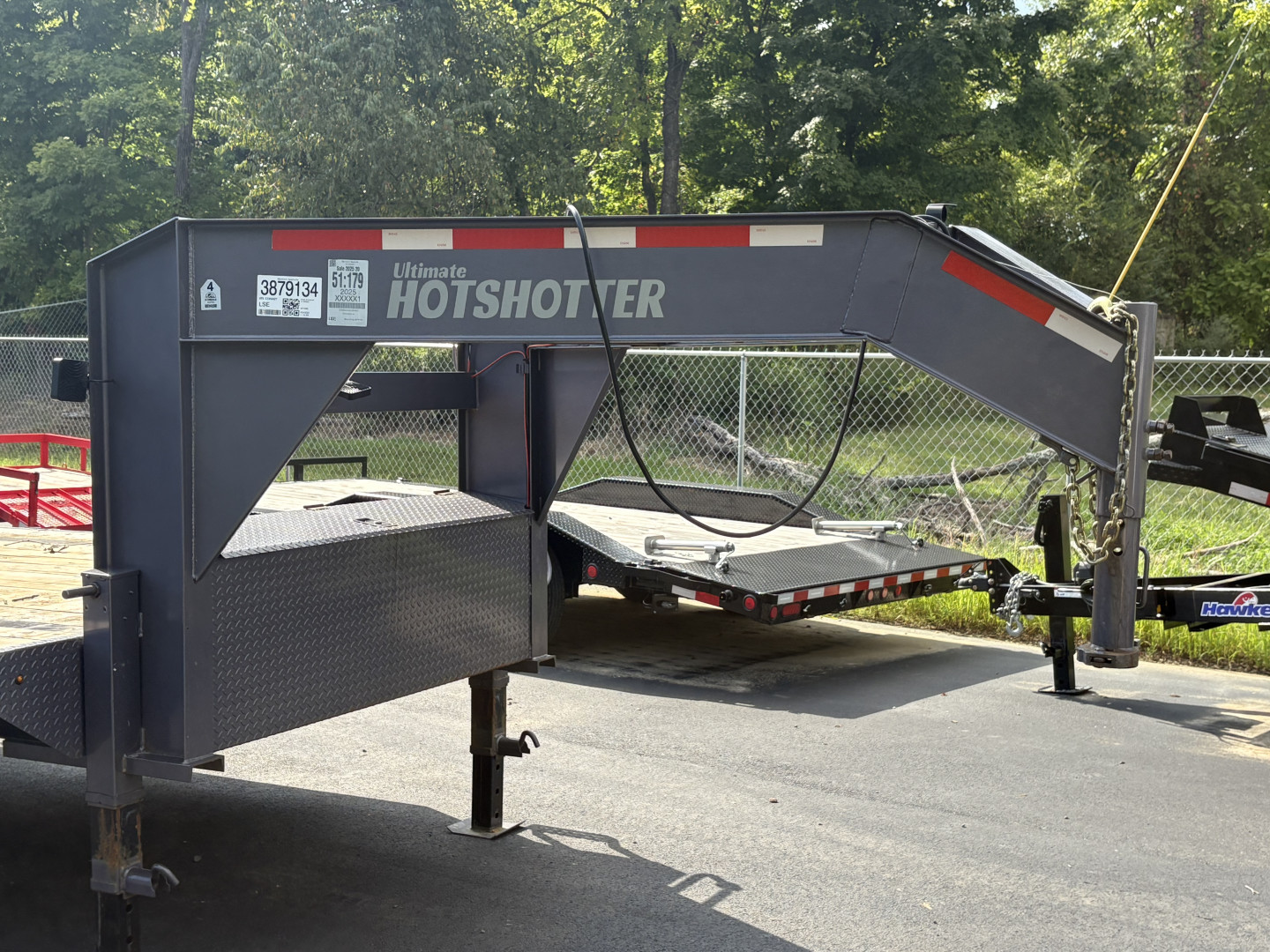 Used 2025 Caliber Trailer Mfg HotShotter GS840 102" x 40' Deckover Trailer - 10K Axles