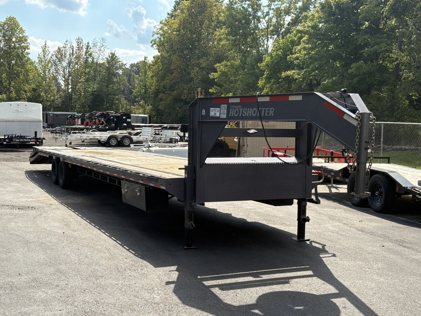 Used 2025 Caliber Trailer Mfg HotShotter GS840 102" x 40' Deckover Trailer - 10K Axles