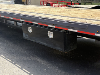 Used 2025 Caliber Trailer Mfg HotShotter GS840 102" x 40' Deckover Trailer - 10K Axles