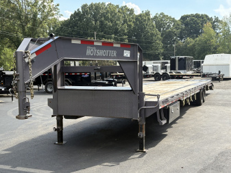 Used 2025 Caliber Trailer Mfg HotShotter GS840 102" x 40' Deckover Trailer - 10K Axles