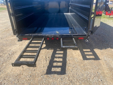 New 2026 PJ 82"x16' GN Tandem Axle HD Low Pro Dump w/ 48" Sides – DE