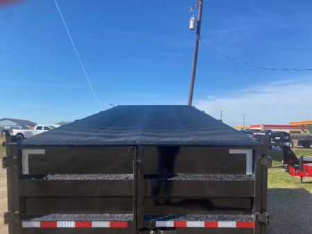 New 2026 PJ 82"x16' GN Tandem Axle HD Low Pro Dump w/ 48" Sides – DE