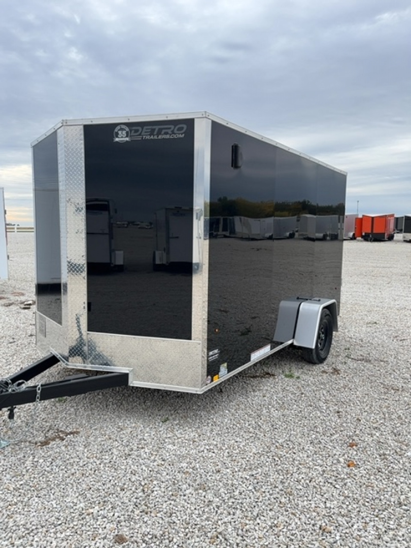 New 2026 Cargo Express EX DLX 7 x 12 3.5K Ramp Door Cargo / Enclosed Trailer w/ Brakes