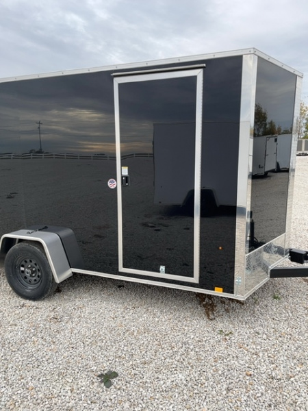 New 2026 Cargo Express EX DLX 7 x 12 3.5K Ramp Door Cargo / Enclosed Trailer w/ Brakes