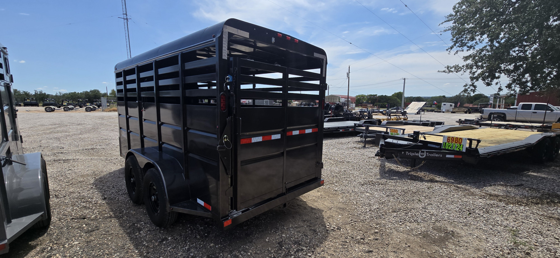 New 2026 Delco 6' x 16' Stock Trailer