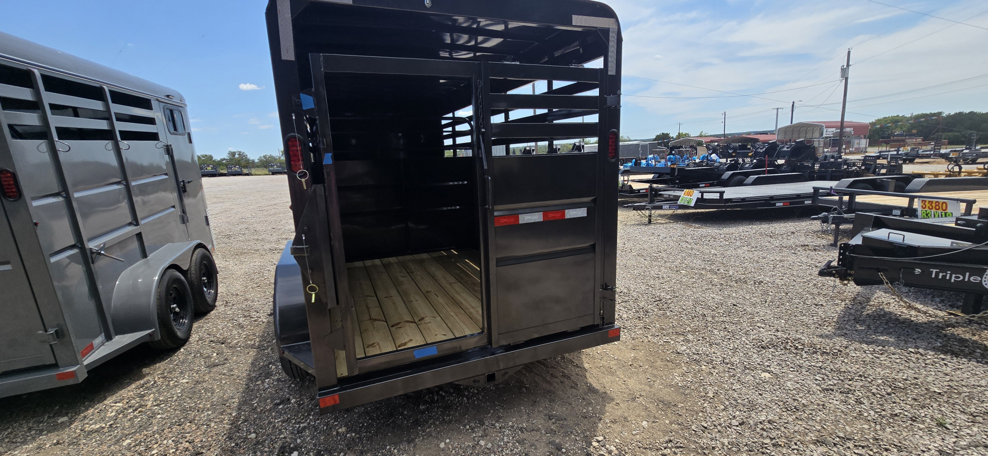New 2026 Delco 6' x 16' Stock Trailer