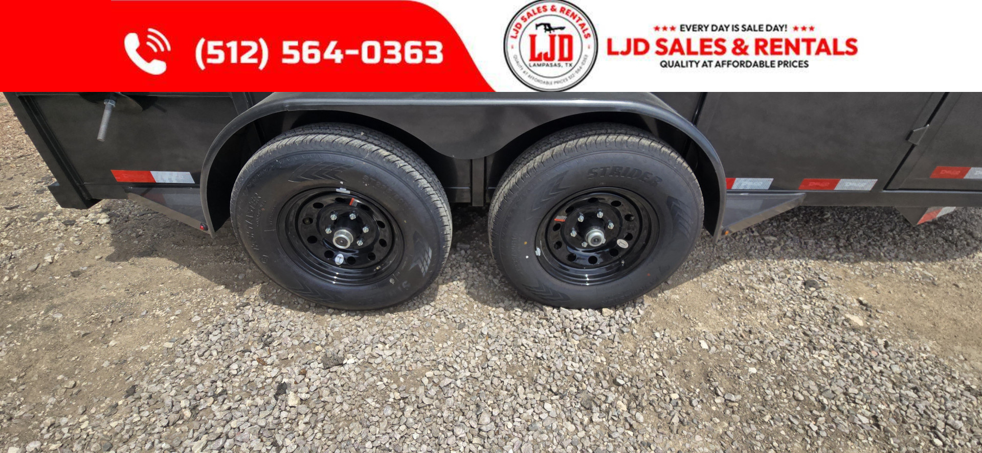 New 2026 Delco 6' x 16' Stock Trailer