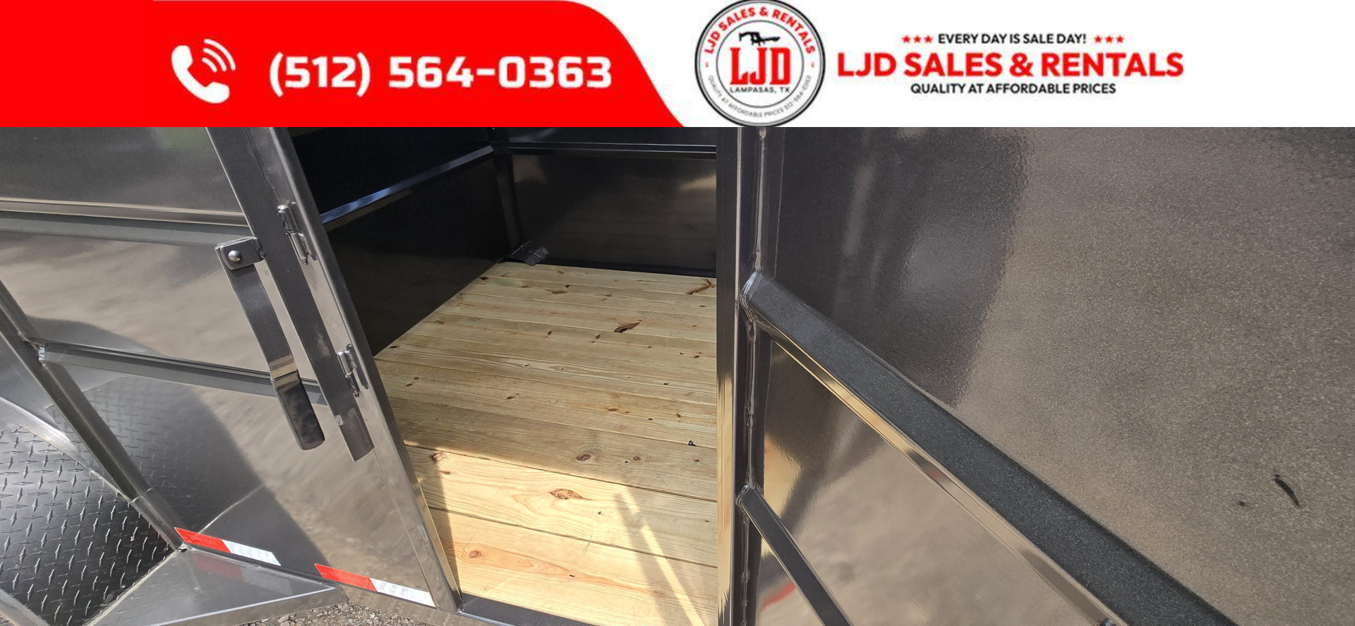 New 2026 Delco 6' x 16' Stock Trailer