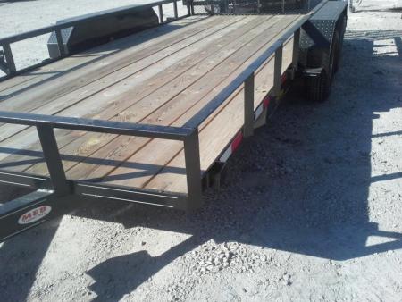 New 2026 MEB 77 x16 Utility Trailer w/Ramp Gate