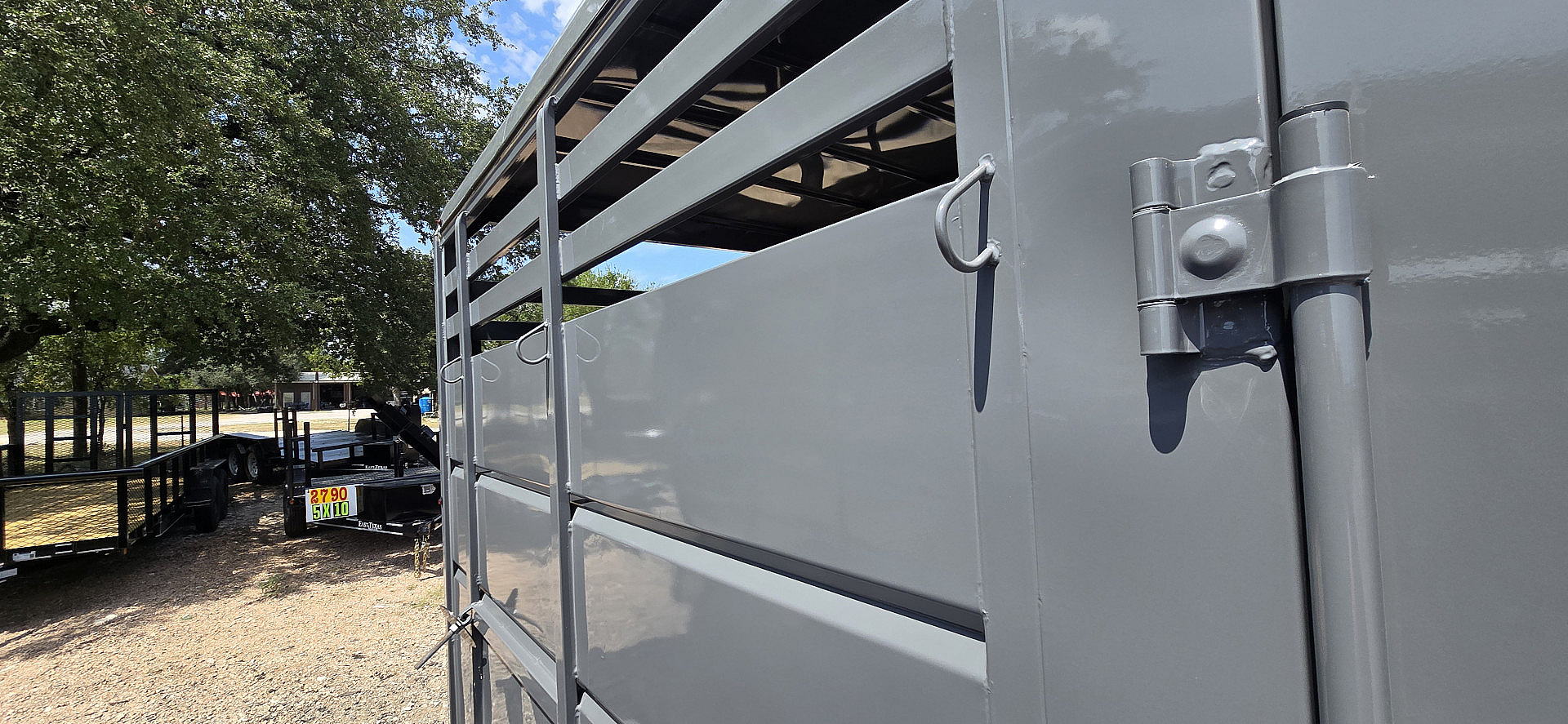 New 2026 Delco - 2 Horse w/ Tac room - Stock Trailer