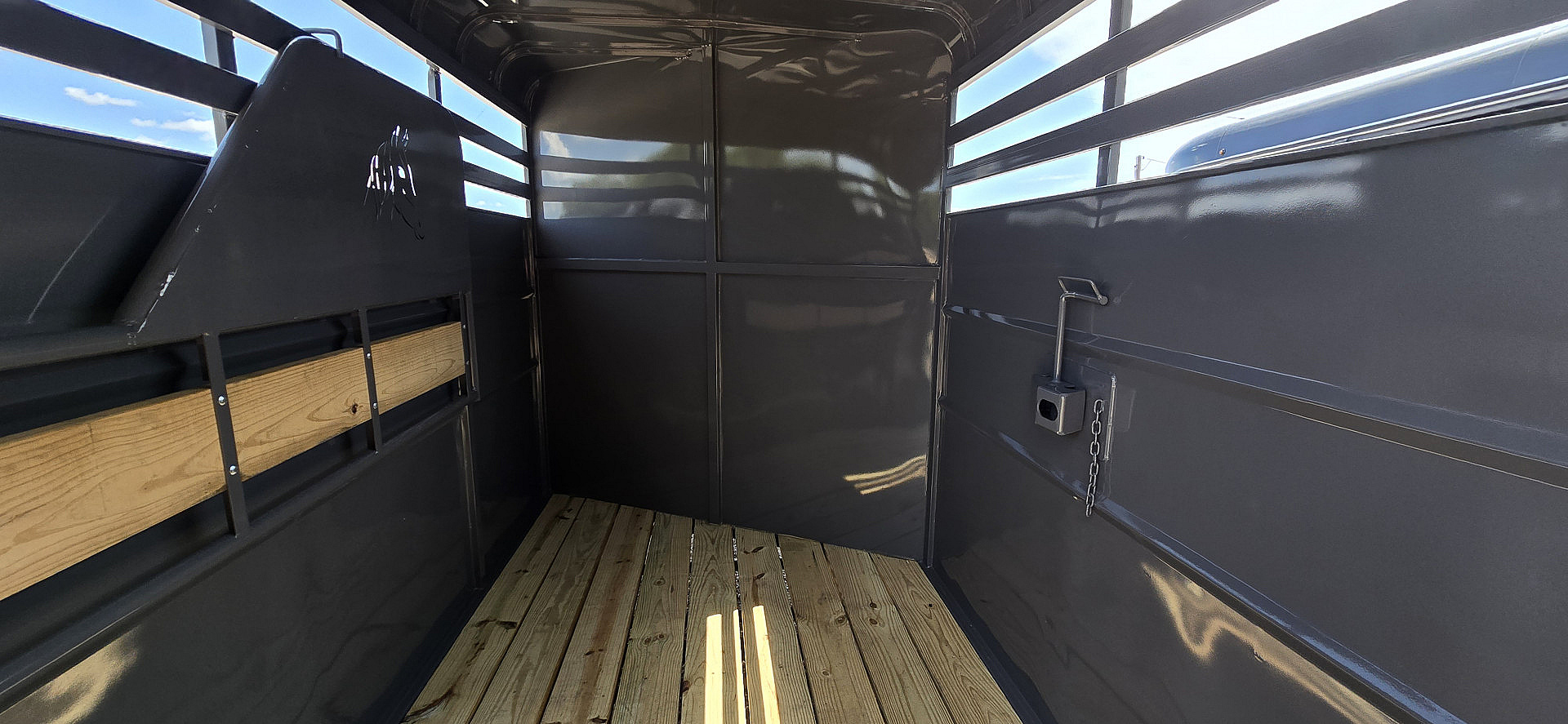 New 2026 Delco - 2 Horse w/ Tac room - Stock Trailer