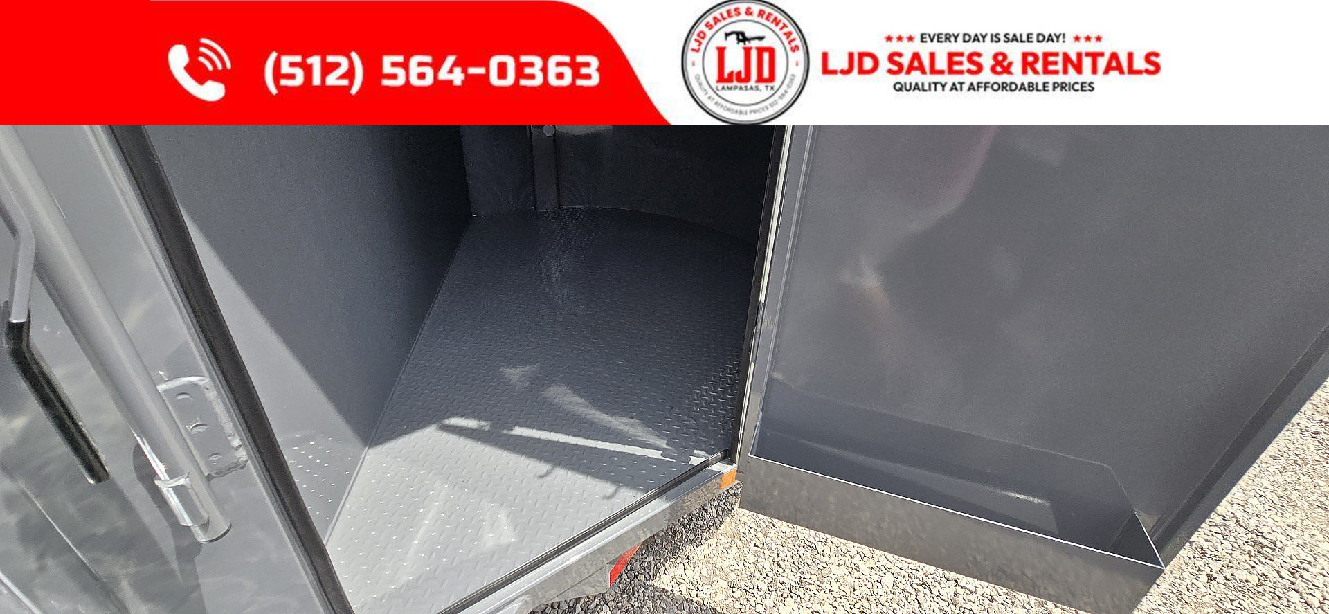 New 2026 Delco - 2 Horse w/ Tac room - Stock Trailer