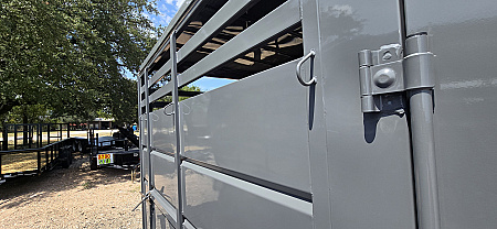 New 2026 Delco - 2 Horse w/ Tac room - Stock Trailer