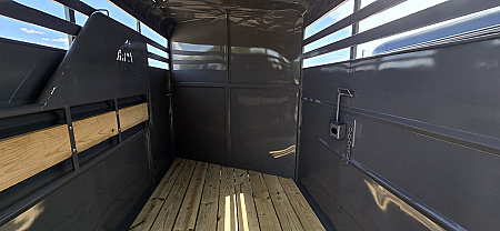 New 2026 Delco - 2 Horse w/ Tac room - Stock Trailer