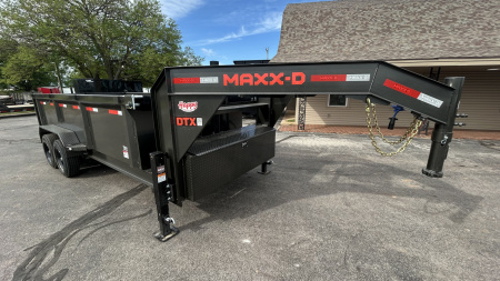 New 2026 MAXX-D 83”x16’ 18K Gooseneck Dump w/ 36” Sides – DTX