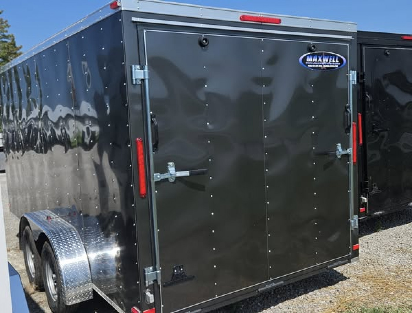 New 2025 Maxwell 7x16 TA Cargo / Enclosed Trailer