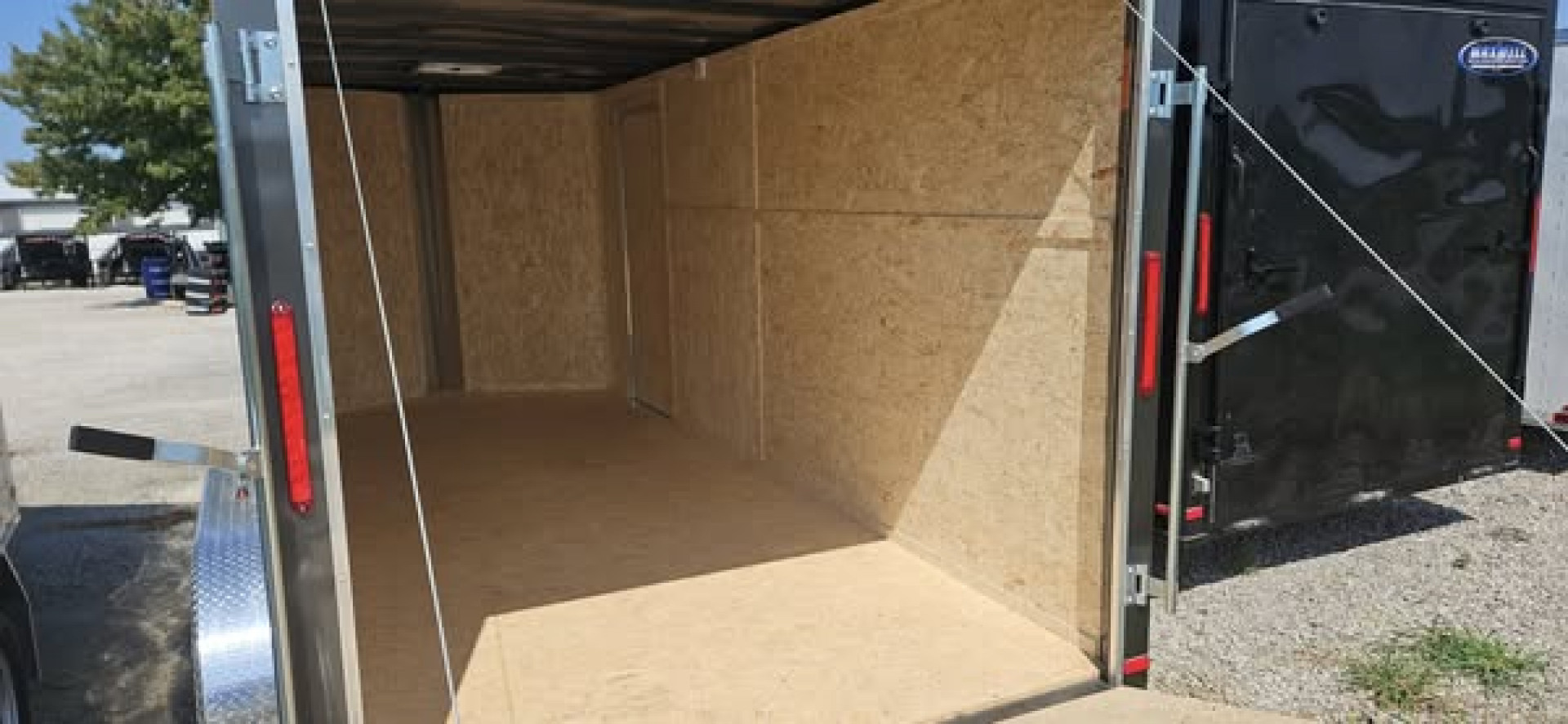 New 2025 Maxwell 7x16 TA Cargo / Enclosed Trailer
