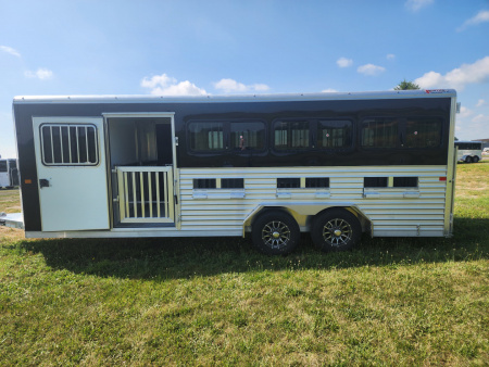 New 2026 Frontier 8 x 20 Stock Low 8 Pen/ Stock Combo Trailer (NO TRADE)