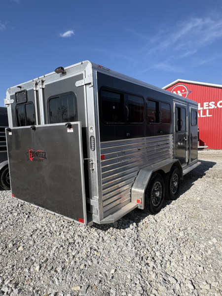 New 2026 Frontier Trailers 7x16 Stock low Pro/6 Pen Stock / Stock Combo Trailer