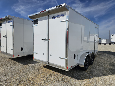 New 2026 Cargo Express XL SE 7' x 16' 7K Double Rear Door Cargo / Enclosed Trailer