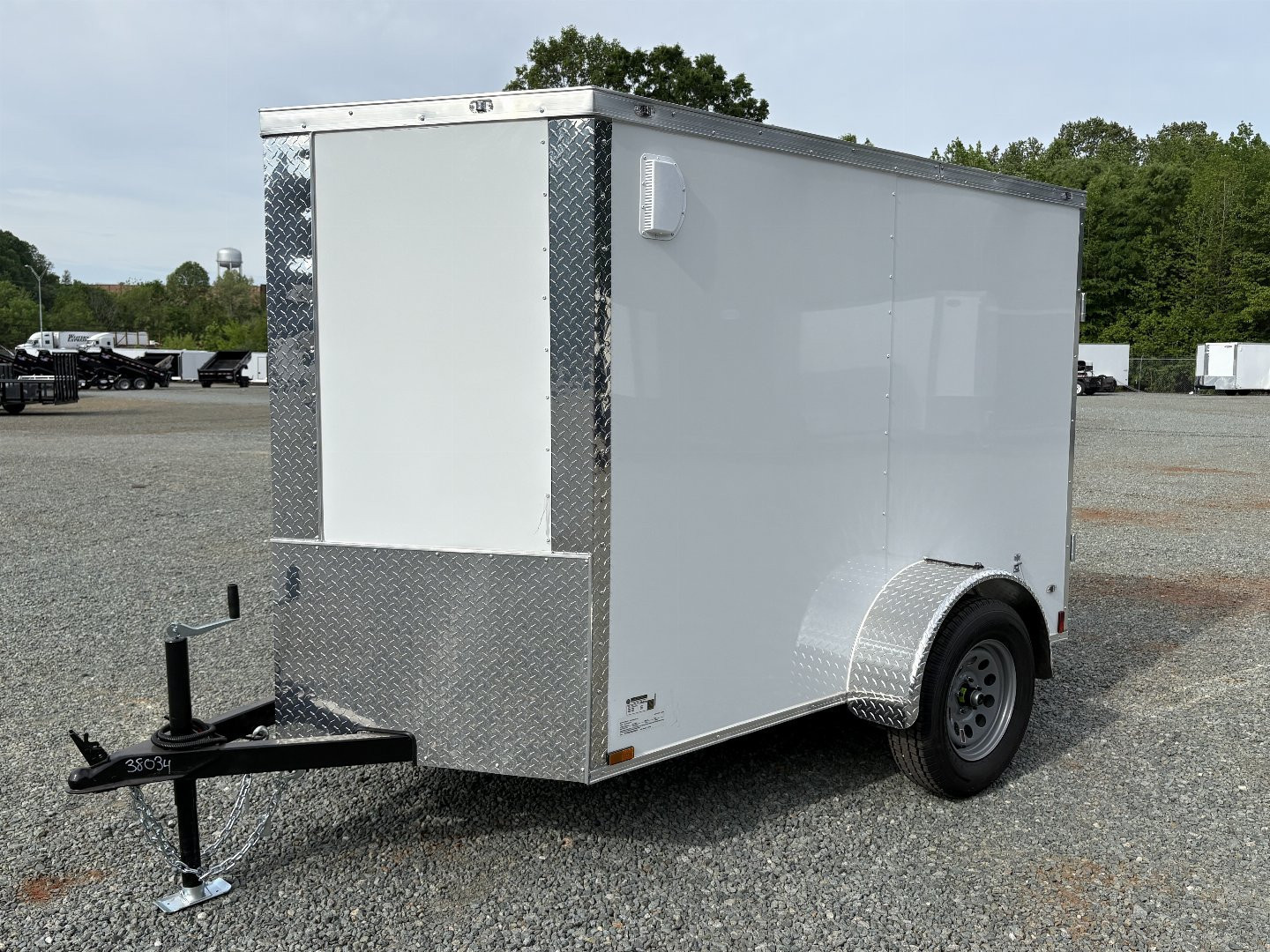 New 2026 Anvil 5X8 w/ Double Doors & Side Door Cargo / Enclosed Trailer