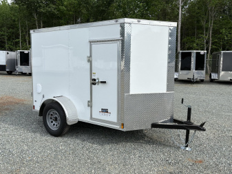 New 2026 Anvil 5X8 w/ Double Doors & Side Door Cargo / Enclosed Trailer