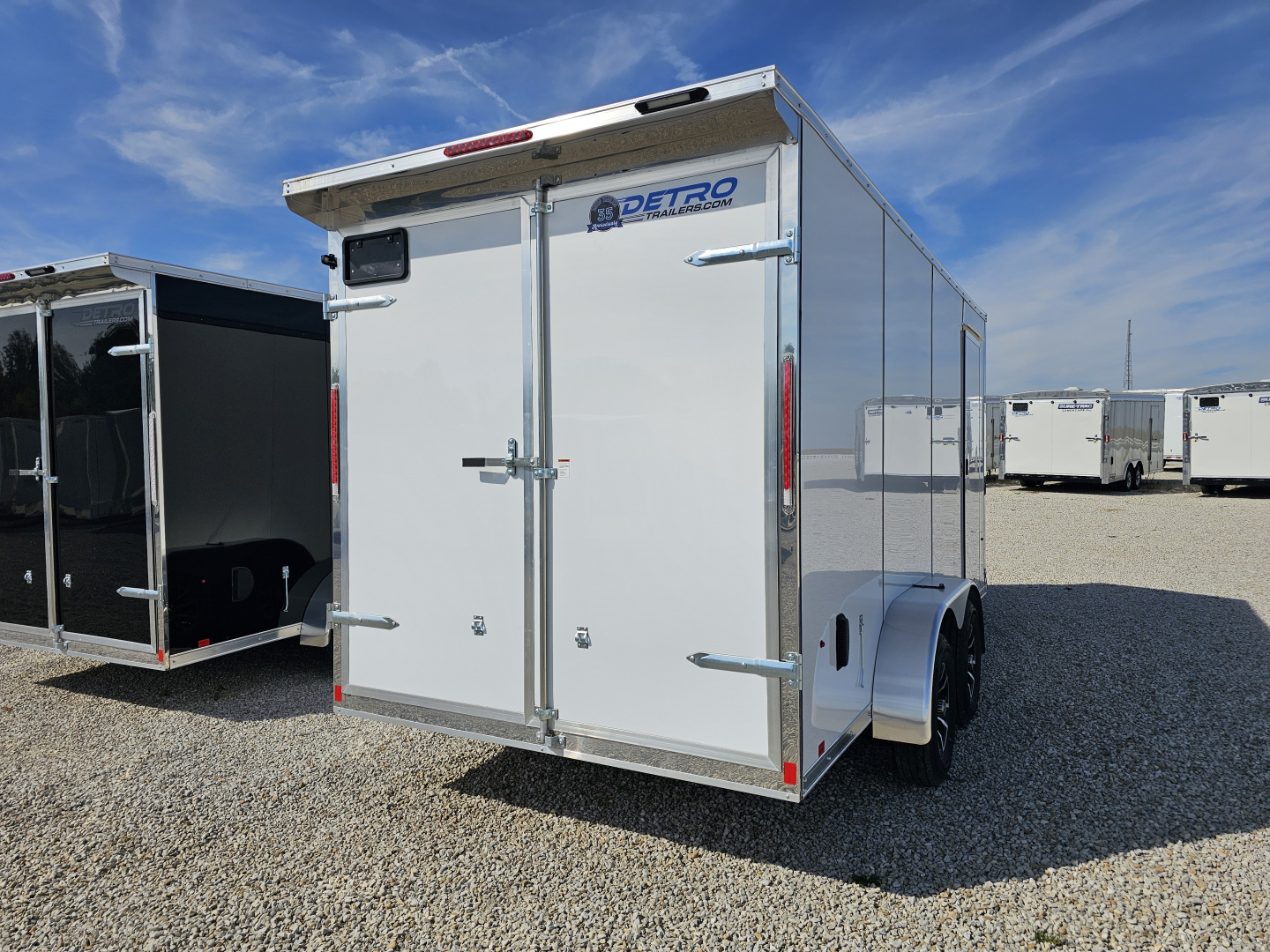 New 2026 Cargo Express XL SE 7' x 16' 7K Double Rear Door Cargo / Enclosed Trailer