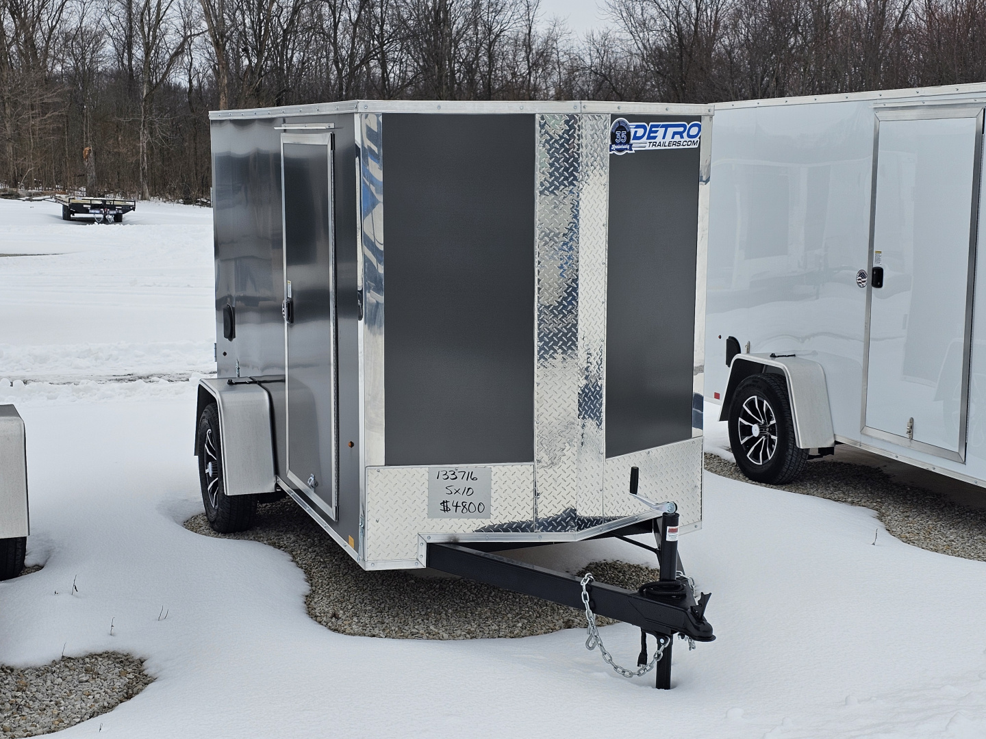 New 2026 Cargo Express EX DLX 5 x 10 3K Idler Double Rear Door Cargo / Enclosed Trailer