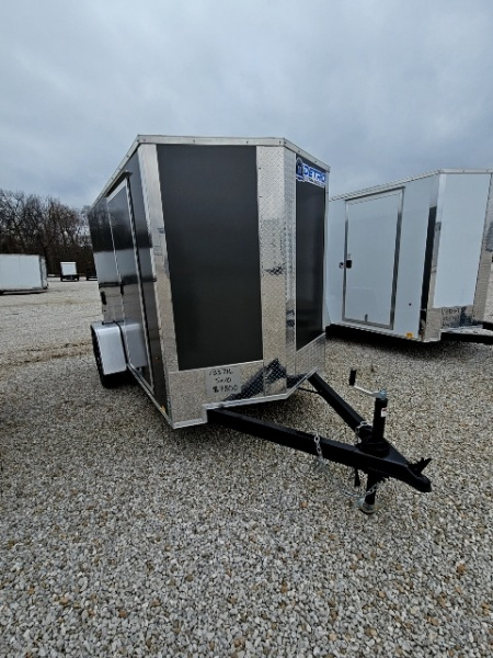 New 2026 Cargo Express EX DLX 5 x 10 3K Idler Double Rear Door Cargo / Enclosed Trailer