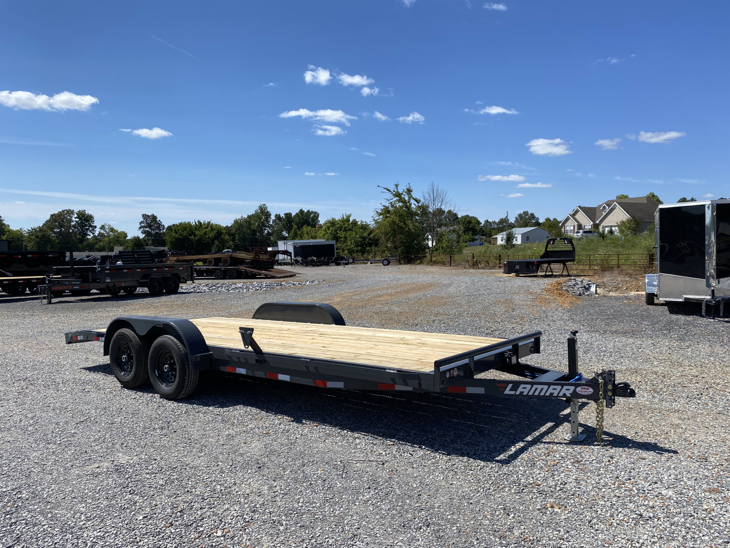 New 2026 Lamar 83"X20' 10K Equipment Trailer