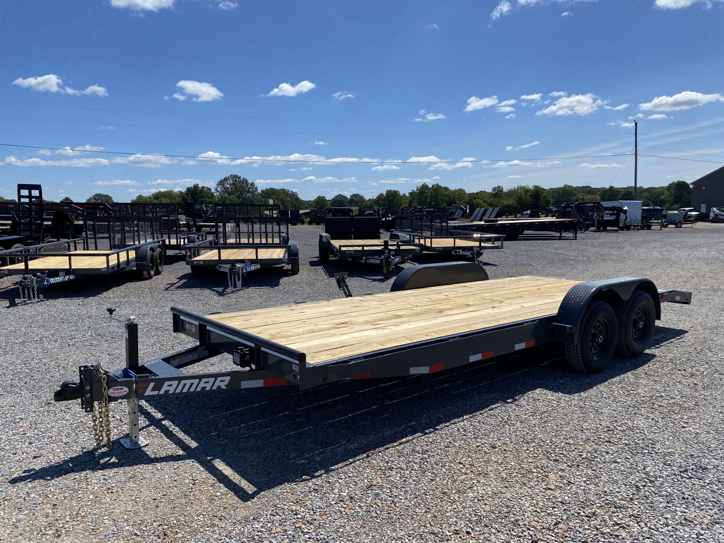 New 2026 Lamar 83"X20' 10K Equipment Trailer