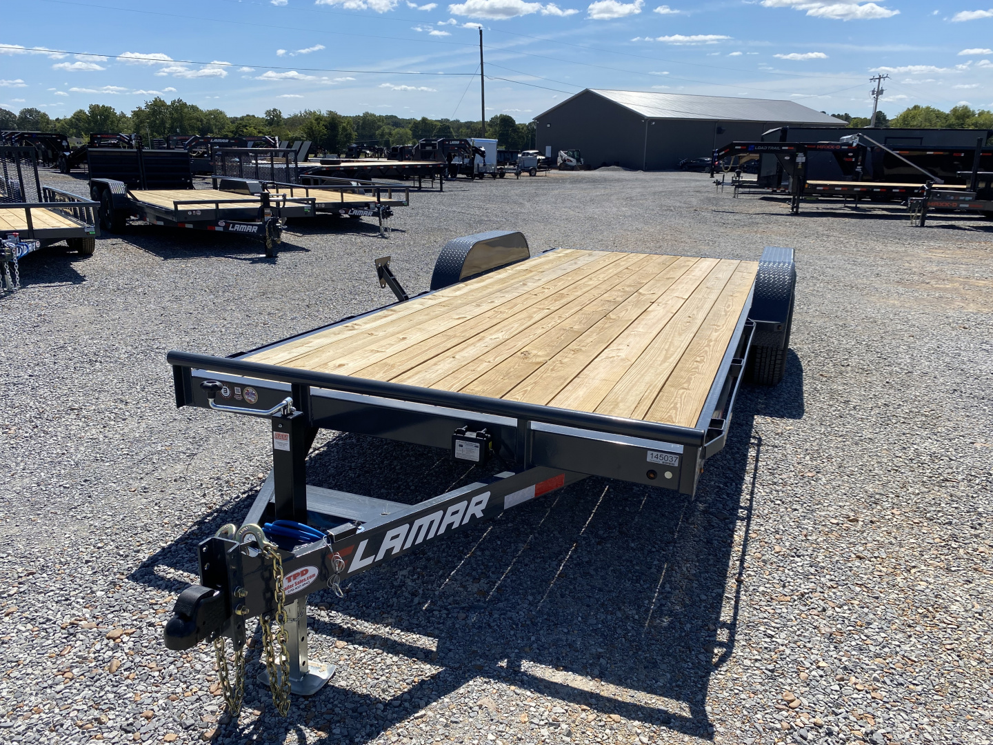New 2026 Lamar 83"X20' 10K Equipment Trailer