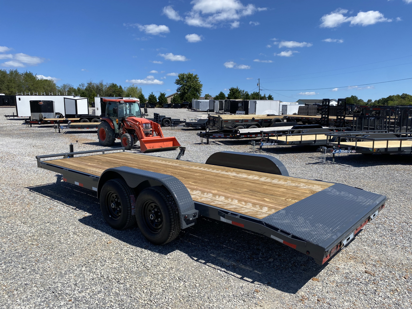 New 2026 Lamar 83"X20' 10K Equipment Trailer
