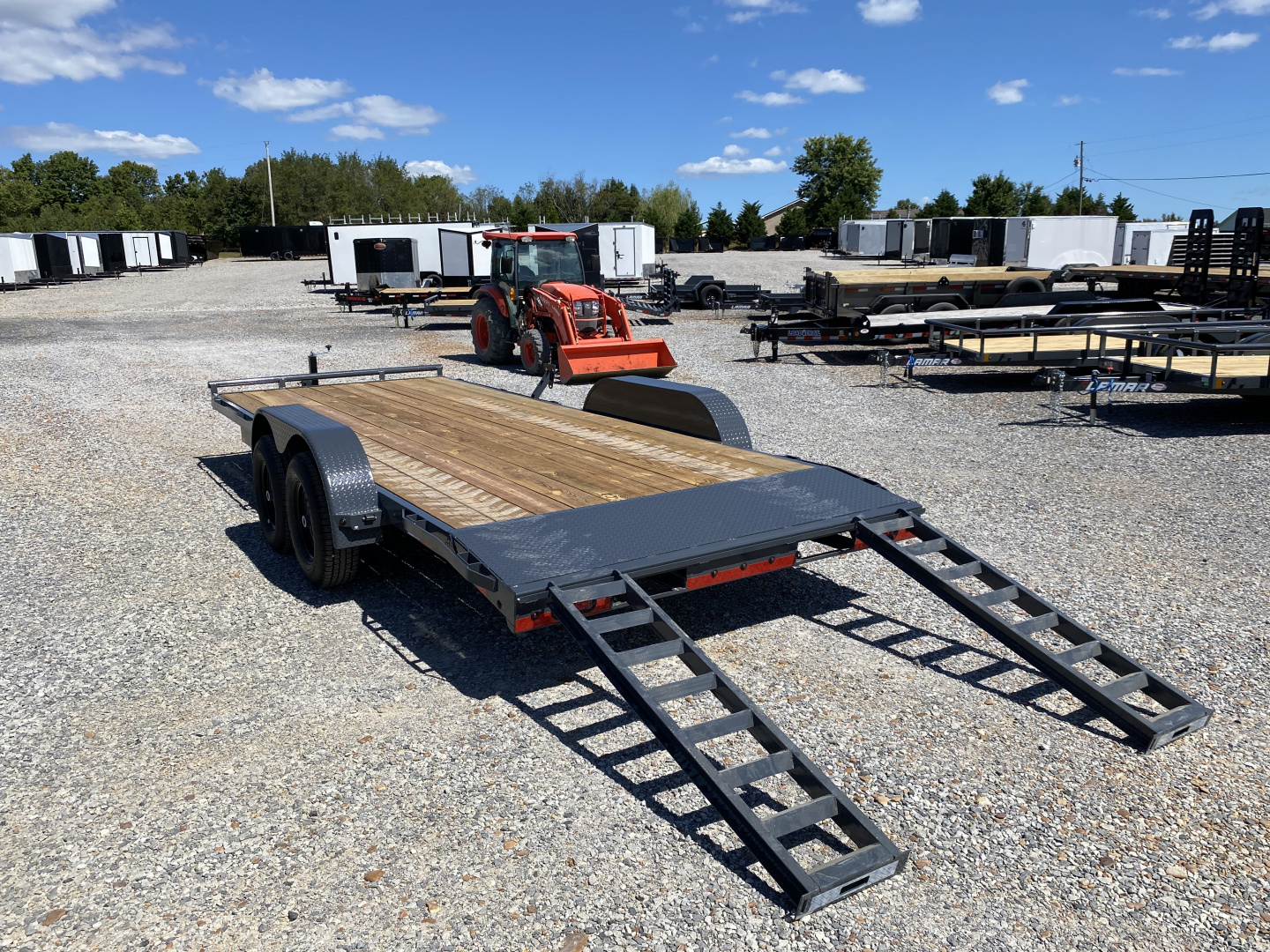 New 2026 Lamar 83"X20' 10K Equipment Trailer