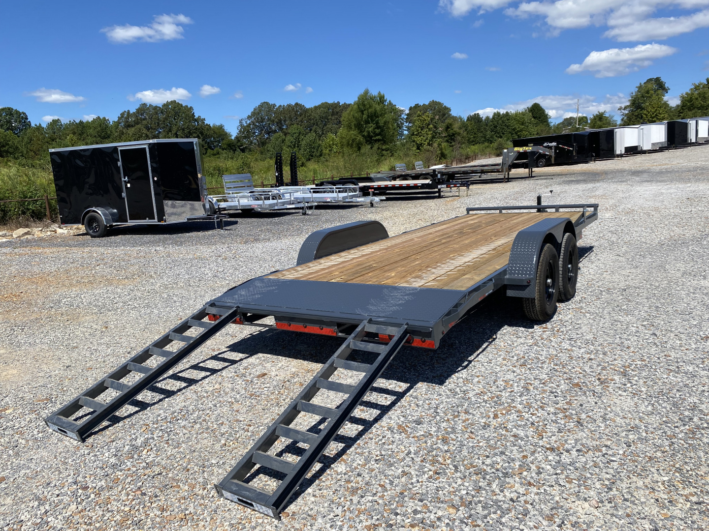 New 2026 Lamar 83"X20' 10K Equipment Trailer