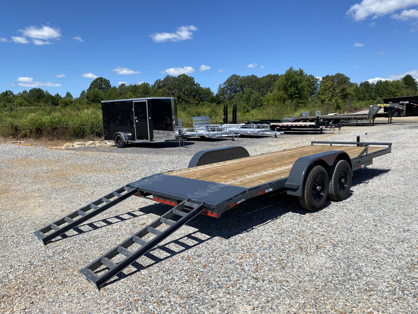 New 2026 Lamar 83"X20' 10K Equipment Trailer