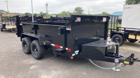 New 2026 Quality Steel and Aluminum 6x12 Dump Trailer