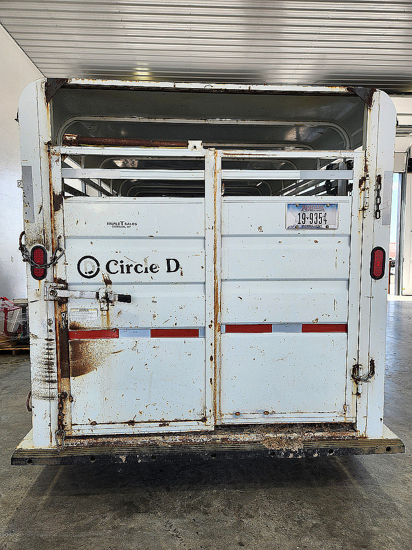 Used 2005 Circle D Stock Trailer 16'